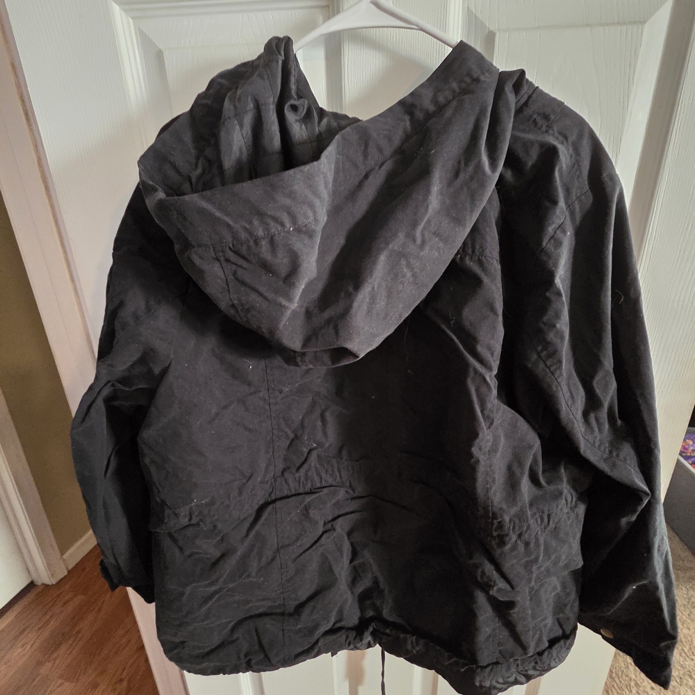 Torrid Black Quilted Jacket - image 3